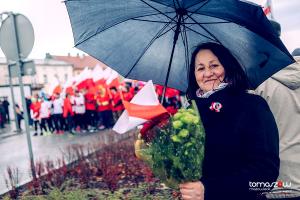 Tomaszowianie uczcili 99. rocznicę odzyskania przez Polskę niepodległości [ZDJĘCIA]